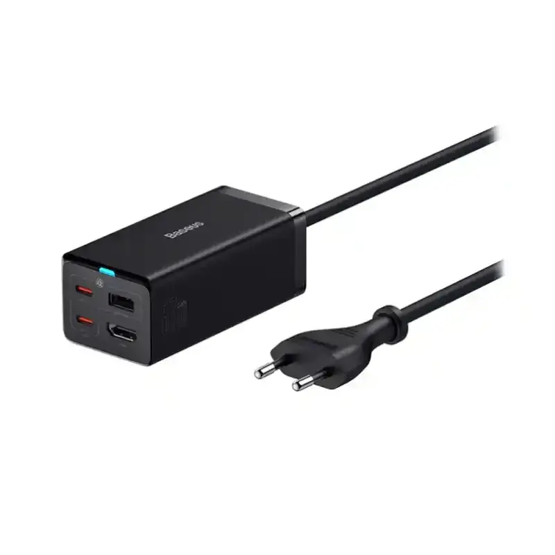 شارژر رومیزی و  هاب  Gan 5 pro باسئوس